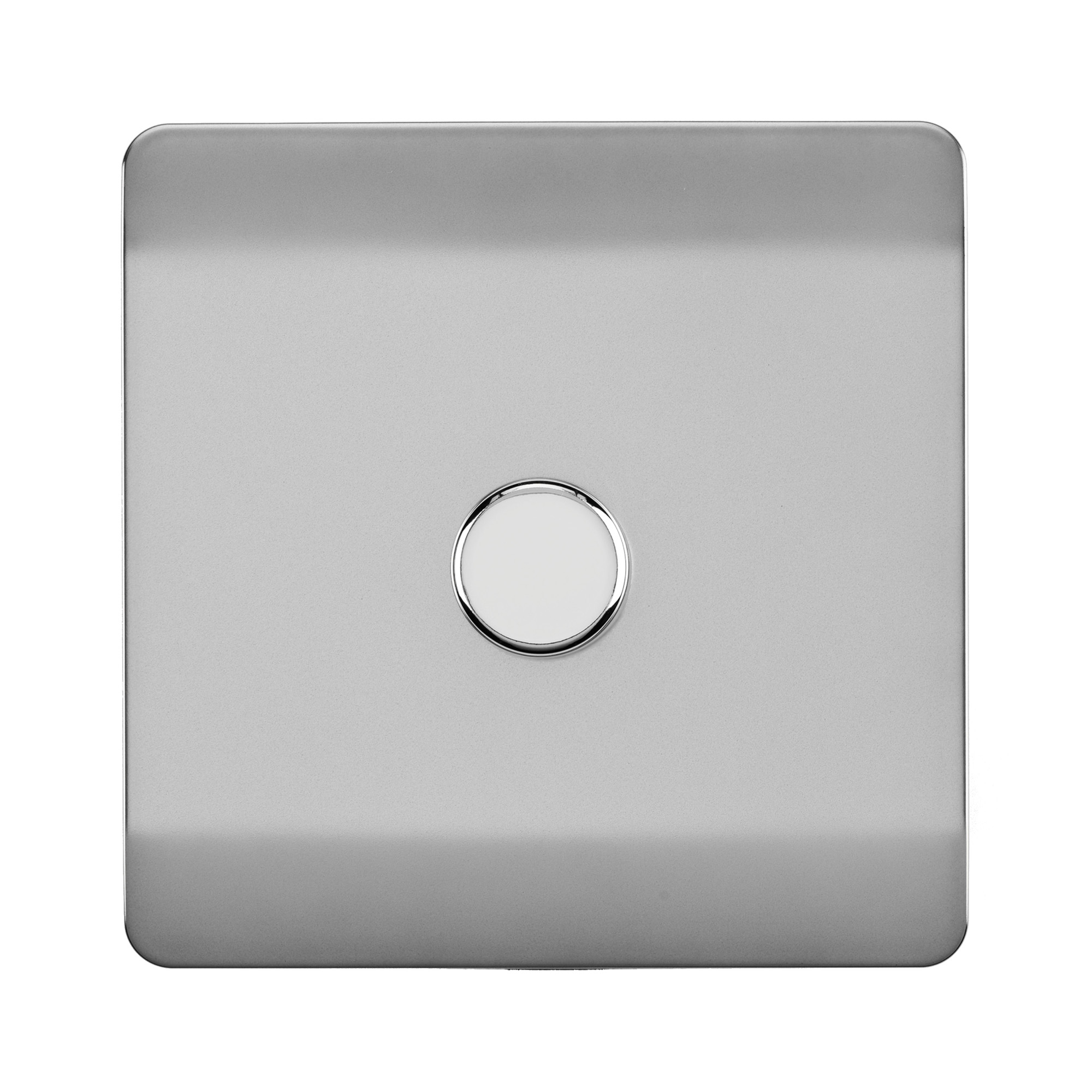 ART-LDMBS  1 Gang 2 Way LED Dimmer Switch Brushed Steel